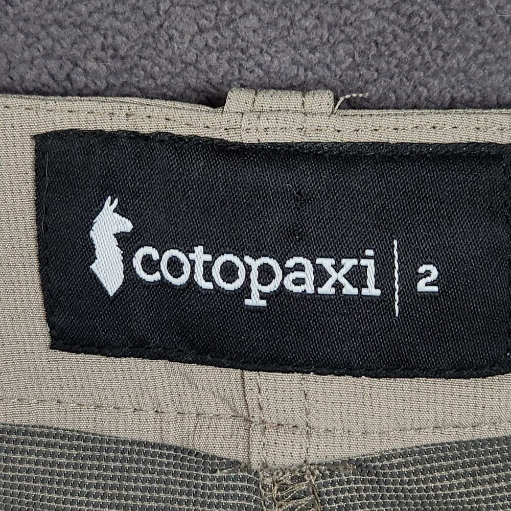 Cotopaxi Samburu Hiking Pants Womens 2 Tan Khaki Stretch Technical Outdoor - Picture 6 of 13